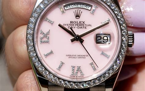 womens rolex opal face